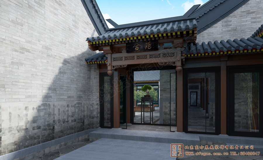 仿古中式建筑設(shè)計(jì)