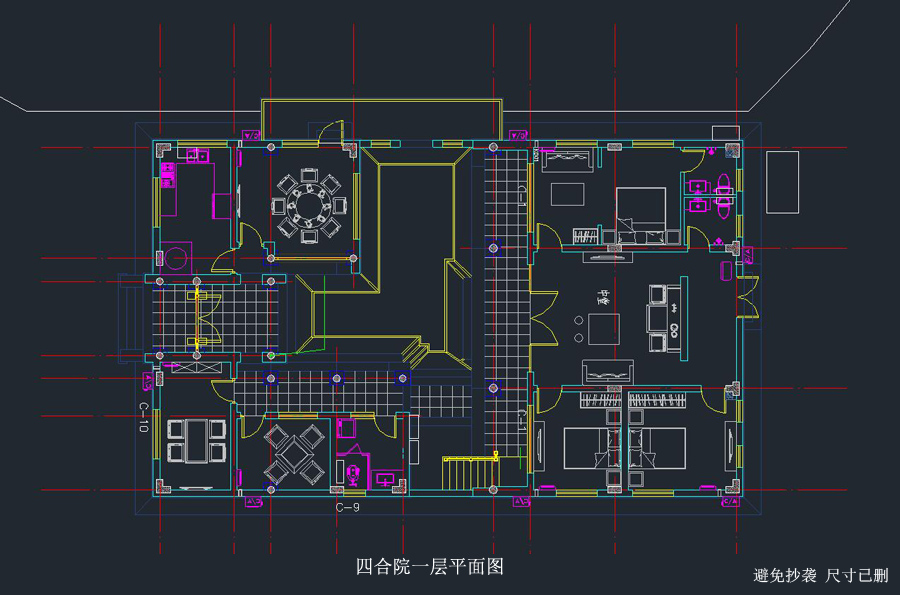 徽派三進中式建筑案例