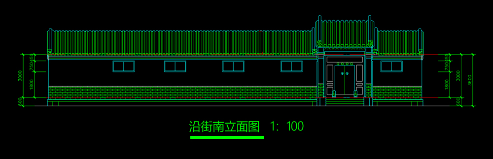 徽派二進中式建筑設(shè)計案例