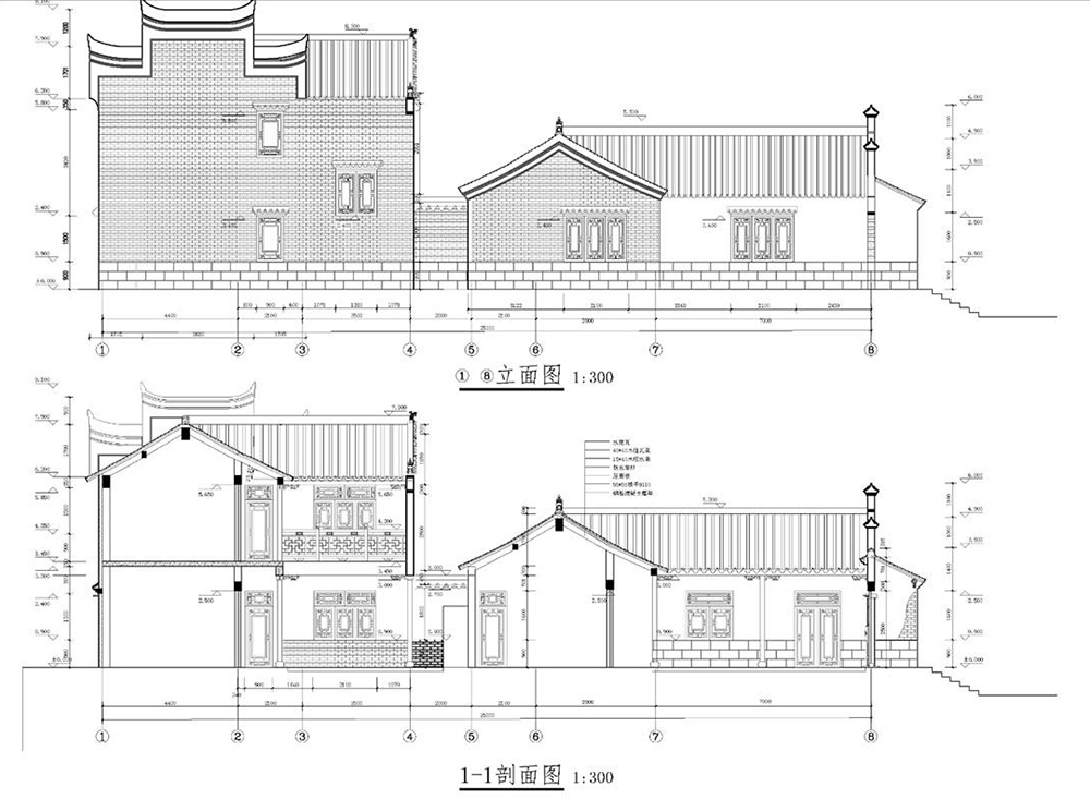 徽派二進中式建筑設(shè)計案例